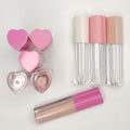 Valentine's Day Gift All-day Wear Sweet Heart Tube Shiny Lip Gloss With Private Label