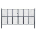 200*315cm Dark Grey Steel Isolation Fence Product Category for Fencing Trellis & Gates
