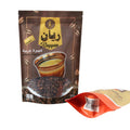 Customized Matte White Aluminum Foil Stand up Pouch Flat Bottom Zipper Coffee Bean Shipping Bags for Milk and Chewing Gum