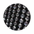 18MM Octagon Crystal Glass Bead Garland for Wedding Decoration