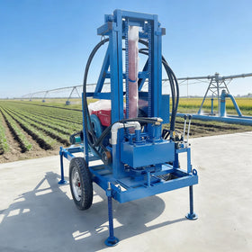150m Deep Mall Portable Full Hydraulic Water Well Drilling Rig Small Duty Digging Machines Borehole Water Well Drilling Machine