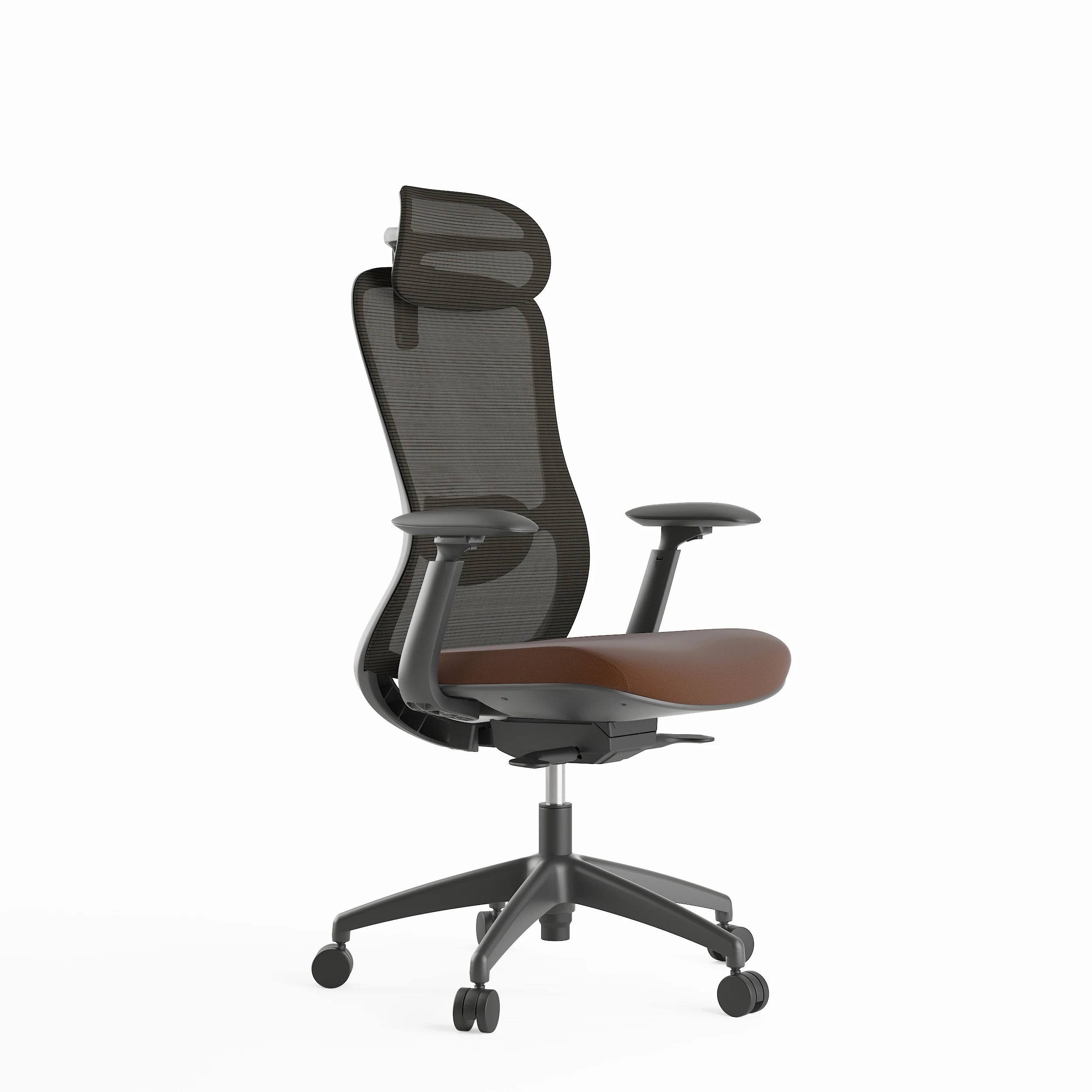 High-Back Executive Office Chair for Adults Modern Mesh Swivel with Foam Ergonomics Lift Style Black-on Sale