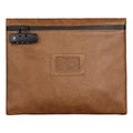 Custom Logo Waterproof Storage Organizer Notary Bag Document Bag with Lock