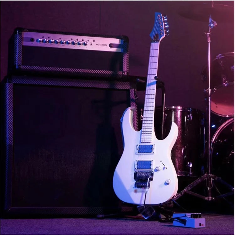 39" OEM Double Rocking Brand Guitar Trendy Musical Instrument Electric Guitar with 15W Amplifier
