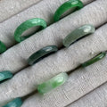 Non Tarnish Cheap Fine Jewelry Rings Jewelry Women Rings for Men Agate Natural Green Jade Ring