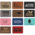 Wholesale Blank Laserable Leatherette Iron on Patch Letter Adhesive Label Backpack Trucker Hat Jeans Custom Patches for Clothing