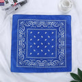 Custom Printed LOGO Outdoor Square Paisley Bandana De Algodon Cycling Magic Polyester Jamaica Bandana