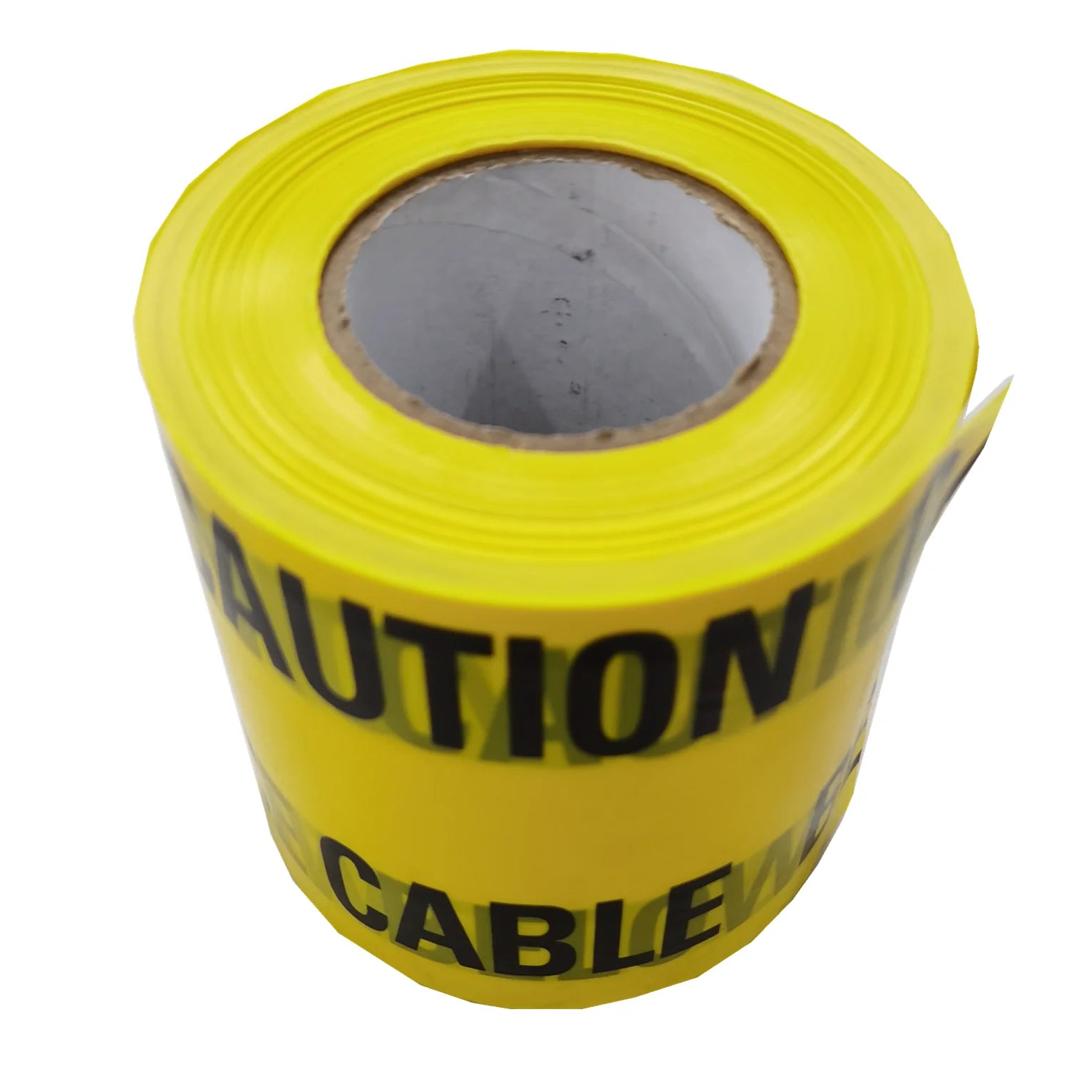 Durable PE Waterproof Electric Cable Marking Tape Weather-resistant Underground Safety Warning Tape ISO Certified 50mm Width