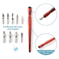 SINOART Low Moq 10pcs Calligraphy Pen Set with Nibs Wooden Stem Comic Pen Nib Set for Art Supplies
