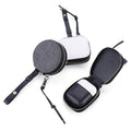 Custom Printed PU Canvas Earbuds Sublimation Small Earphone Case