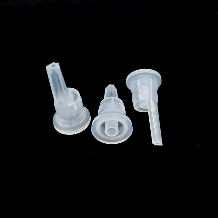 Orifice Reducer Transparent Plastic Hole Plug 18mm Neck Size Essential Oil Bottle Assembly Stopper Reducer Drip Insert Plug