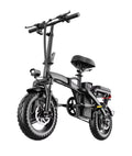 2024 Hot Sale Mini Size Folding Electric Bicycle 400W 48V 14 Inch Electric City Bike Foldable Electric Bike