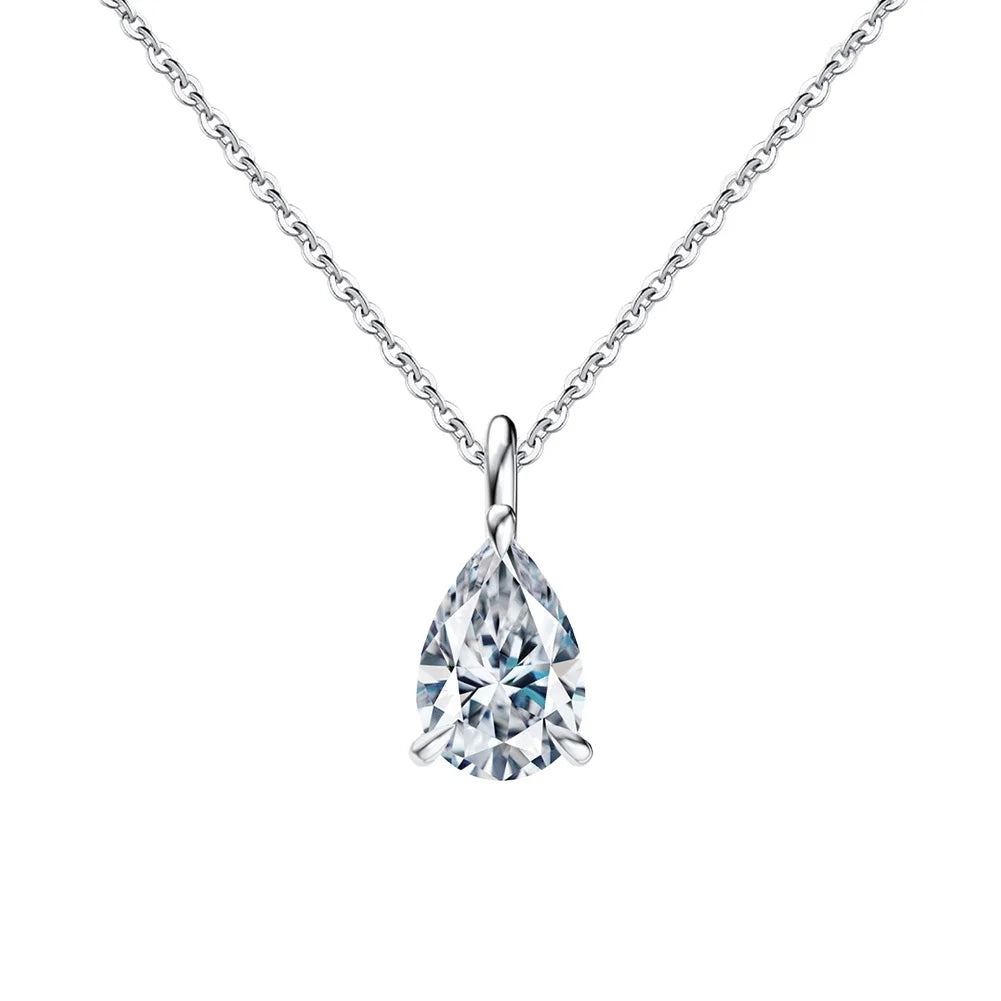 LZN04 New Arrival Chain Necklace Wedding Accessories 8A Cubic Zirconia Bridal Wedding Diamond Necklaces Women Party
