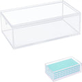 Acrylic 160 Standard Size American Mahjong Card Storage Box Transparent 1.2 Inch Modern Eco-Friendly Mahjong Box