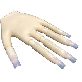 Portable Training Practice Hand and Fingers for Art Nail