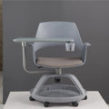 Comfortable Modern Plastic Folding Interactive School Student Study Chair with Writing Armrest Tablet Pad