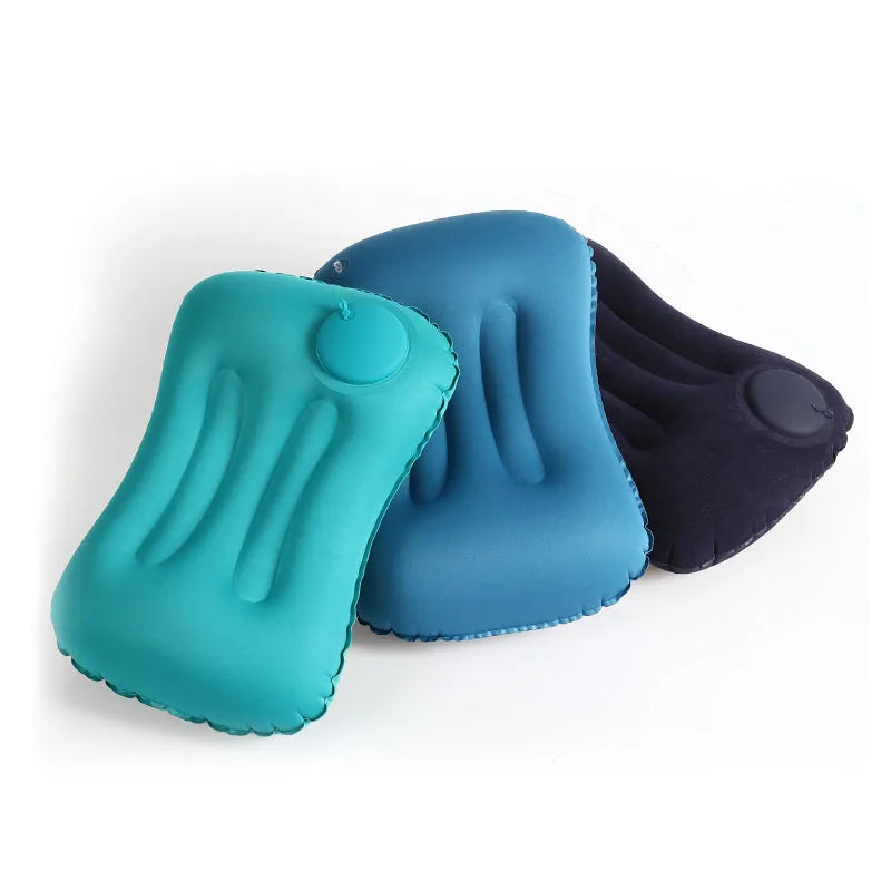 OP-001  Inflatable Pillow Cushion Waist by Inflatable square Pillow Portable Collapsible Outdoor Inflatable Pillow