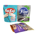 Custom logo Reclosable Zip Lock Puffs Chips Brownies Snacks Food Smell Proof Edible Packaging Mylar Bags