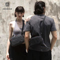 Kingsons Urban Custom Chest Bag Fashion Waterproof Men Chest Bag Smart Travel Business Messenger Sling Side Bag for Men