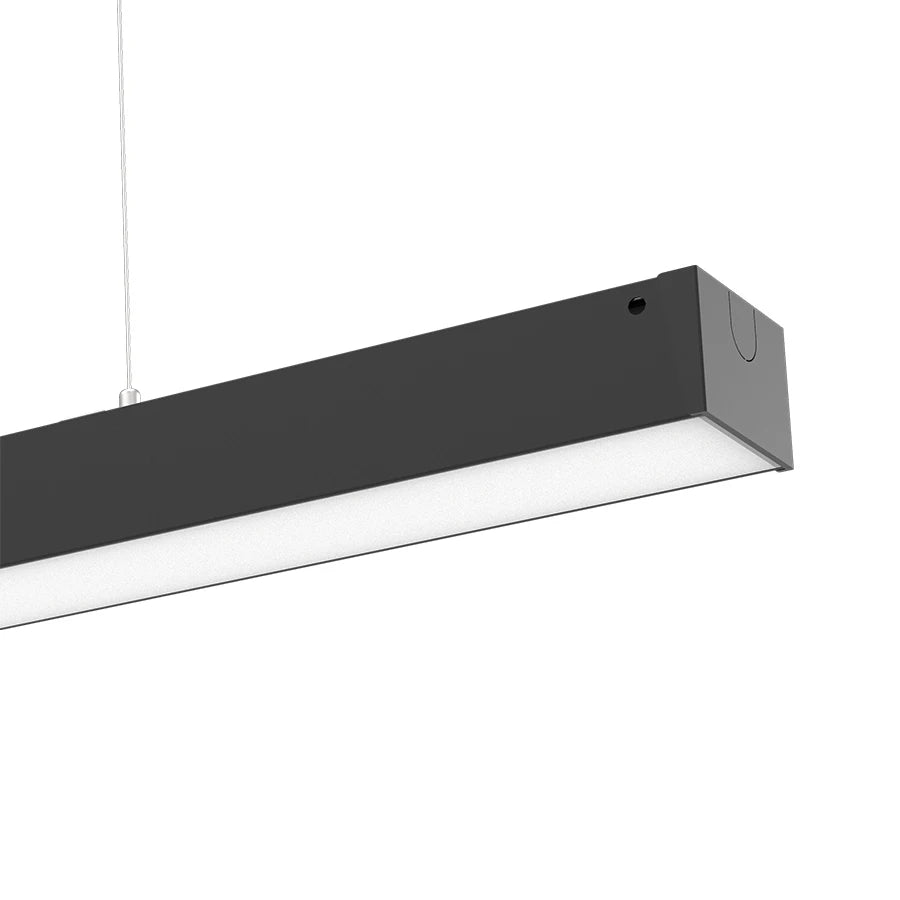 CGT Stock Shop Mall Office Lamps 4ft 1.2m 3CCT Adjustable CRI80 Architecture Modern LED Linear Light for Commercial Facilities