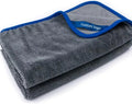 Premium Car Drying Wash Detailing Buffing Polishing Towel Edgeless Microfiber Twist Loop Cloth