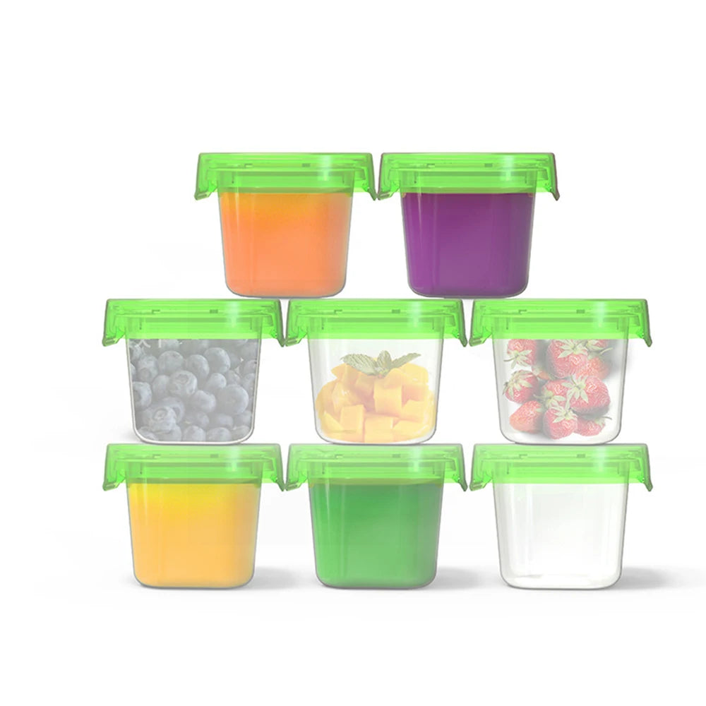 Professional Supplier's Eco-Friendly Classic Design PP Injection Plastic Storage Box Food Grade 6pcs-Sets Home Office Picnic Use
