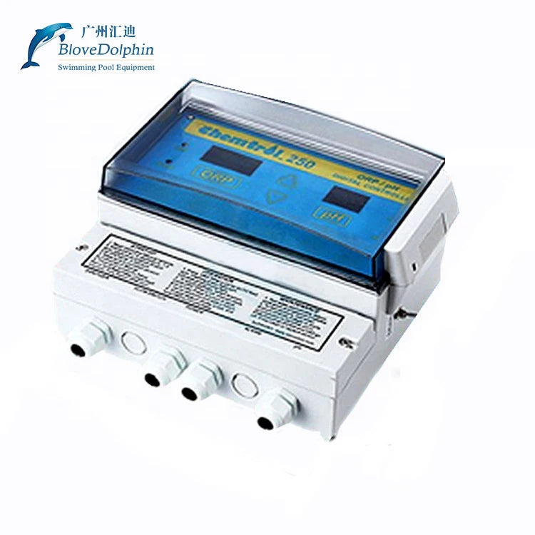 Automatic ORP/PH Level Controller for Swimming Pool & Ice Bathtub Salt Chlorine Water Chemical Level Controller Accessory