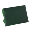 Handmade Genuine Leather Planner Custom Stamping logo Eco Friendly A5 Hardcover Leather Journal Notebook