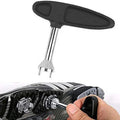 Golf Shoe Spike Wrench Removal Tool with Plastic Handle and Stainless Steel Essential Golf Product