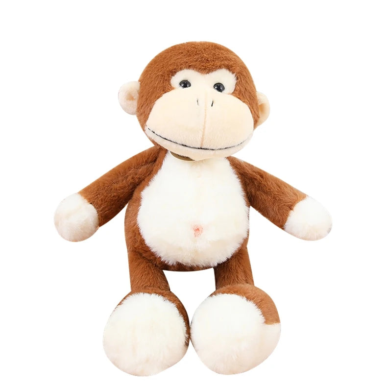 New Stuffed Animals Toys Wholesale Plush Jungle Animals Cute Lion Monkey Sloth Koala Hippo Frog Elephant Jungle Stuffed Animals