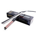 Electric Custom Logo Dual Voltages  Portable Ceramic Hair Straightener
