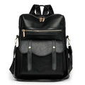 New Soft Leather School Bags for Teen Girls Large Capacity Travel Backpacks Fashion Leisure Women Backpacks
