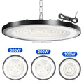 UFO High Bay LED Light 100W 200W 300W Long-Life Energy Savings Highbay Lamp for Warehouse Industrial Factories Garages Stadium