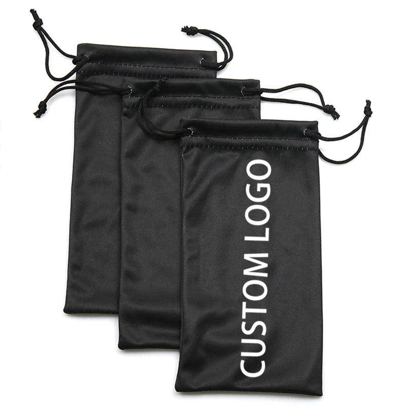 Wholesale Glass Purse Bag Women Men Sunglasses Pouches 2021 Newest Draw String Bags for Sunglasses