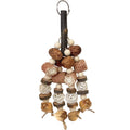 Eco-Friendly Daily Use Chew Toys for Pets Destructive Grinding Style Bird Toy Rope Vine Ball Wood Nut Corn Cob Packaged Bag for