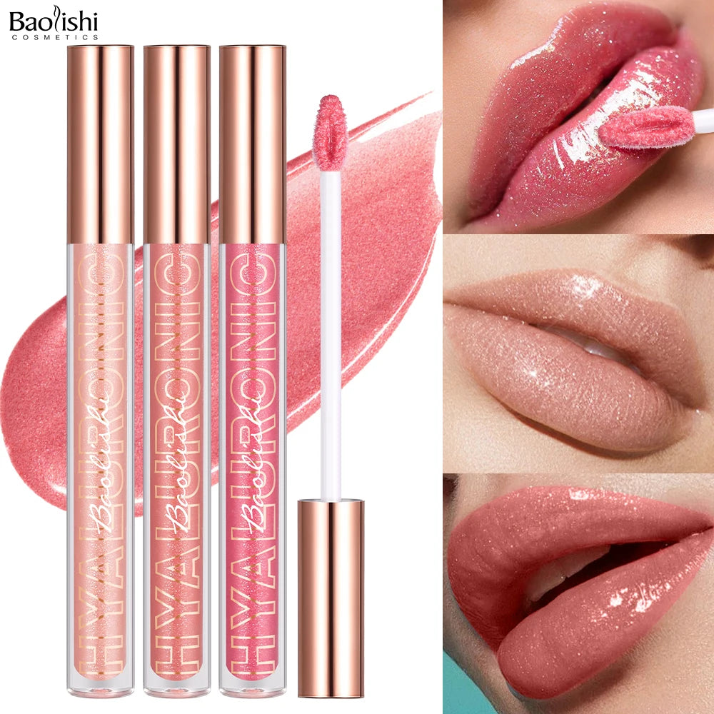 Wholesale  Waterproof Vegan Hyaluronic Acid  Liquid Lipstick Private Label Organic Lipgloss Colors Dance Makeup Inspiration