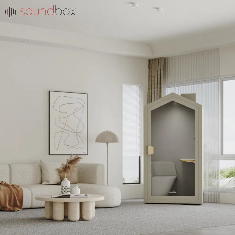 Diagonal Top Mini House Pod Office Acoustic Telephone Meeting Pod Office Cabin Indoor for One People Booths