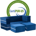 OEM Factory Kids Room Foam Folding Sofa Bed Multi-function Kids Play Couch With CertiPUR-US Certificate