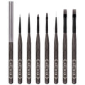 A Set of 7pcs Popular Gel Liner Brush with PBT Nylon Hair and Gray Wooden Handle Nail Art Brush by Nail Brush Manufacturer BW59