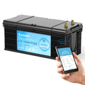 Overseas Warehouse 24V 100AH LiFePo4 bluetooth Battery Built-in BMS Lithium Iron Phosphate Battery Power Home RV Energy Storage MegaBDM
