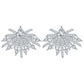 Hot Selling Designer Jewekry 925 Sterling Silver CZ Crystal Earrings Women' s Stud Earrings
