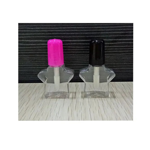 6ml PETG Five-pointed Star Shape Empty Lip Gloss Tubesmall Lip Balm Container 6g Concealer Lipgloss Tube
