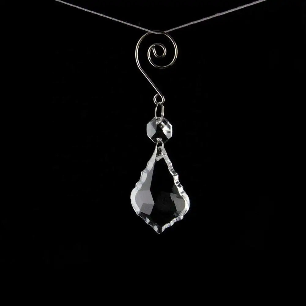 2025 Hot Sell Clear Style Crystal Pendant Strand Curtain Wedding Party Decoration