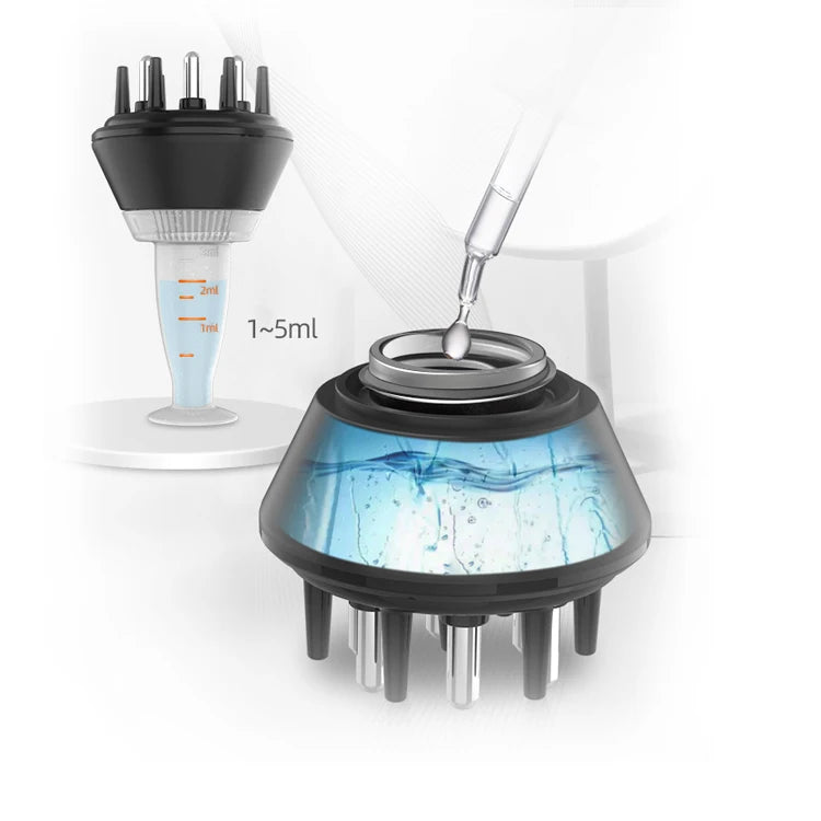 Mini Hair Scalp Massage Oil Advanced Hair Brush Massage Liquid Comb Scalp Applicator Comb