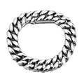 Fashion Fine Jewelry Men's Link Chain Bracelet Silver Stainless Steel Bracelet for Man