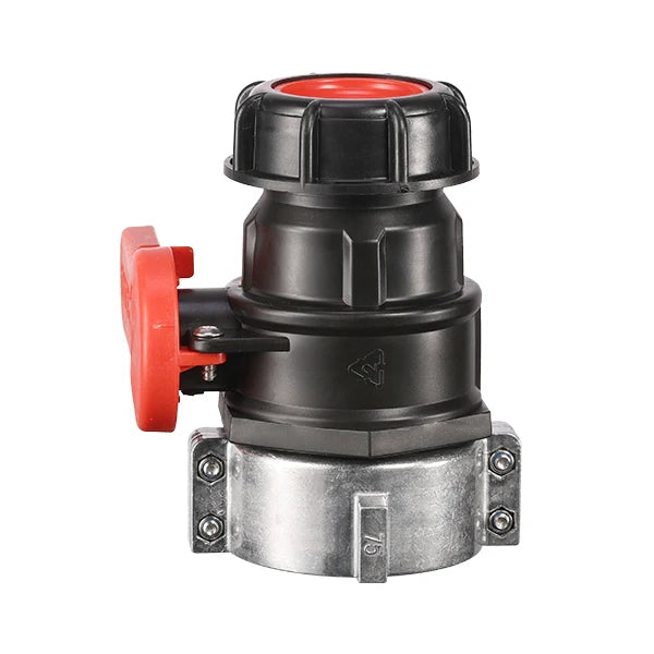 2.95" Coarse Thread Ibc  Adapter S75x6 75 Mm Npt Dn50 Heavy Duty Tote Tank Drain Ball Valve Connector Replacement for Ibc Tote