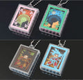 Custom DIY Key Chain Rectangle Transparent Blank Acrylic Insert Paper Cut Photo Picture Frame Keyring Keychain