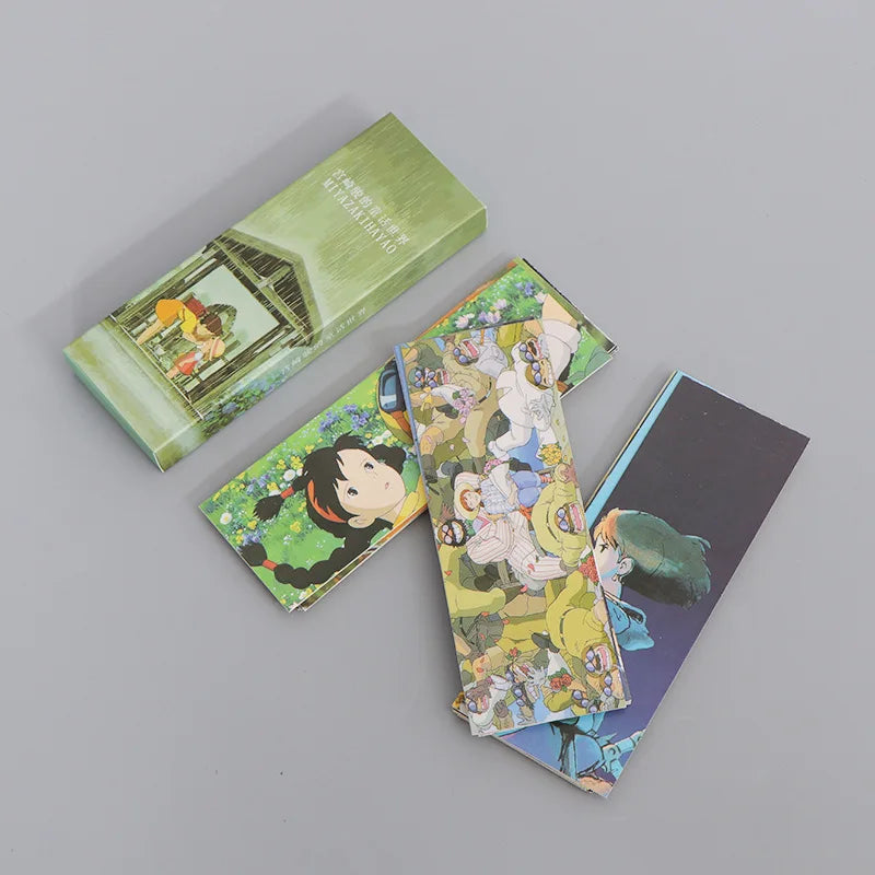 Wholesale 30-Piece Cute Animal Style Paper Bookmarks Exquisite Business Commemorative Small Gift Box-Packed Book Holder