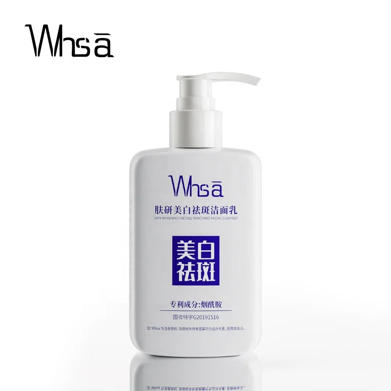 Private Label Whsa Skin Whitening and Freckle Removing Cleanser