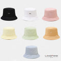Landfond Accessory Towel Cloth Fisherman's Hat Symbol Embroidery Outdoor Sun Visor Bucket Hat